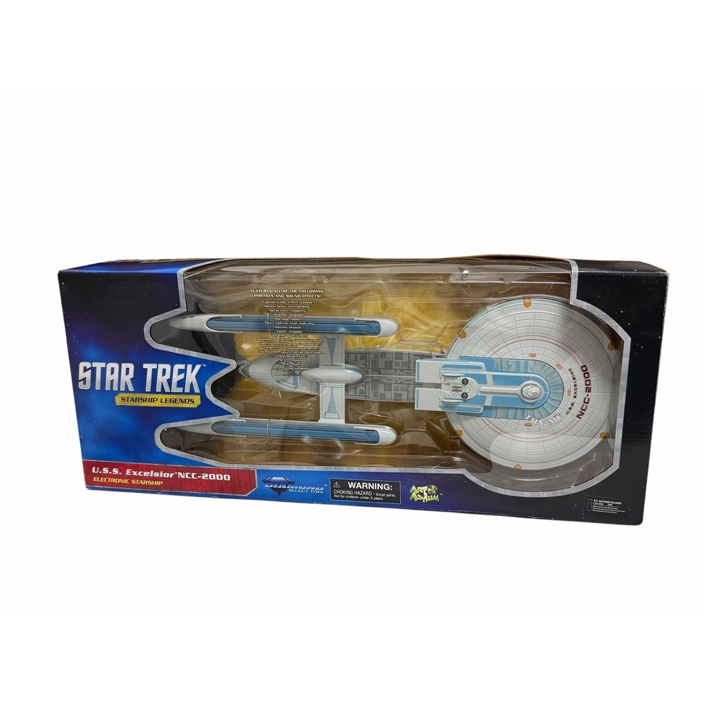 Star Trek Starship Legends USS Excelsior NCC 2000 Diamond Select Art Asylum NIB